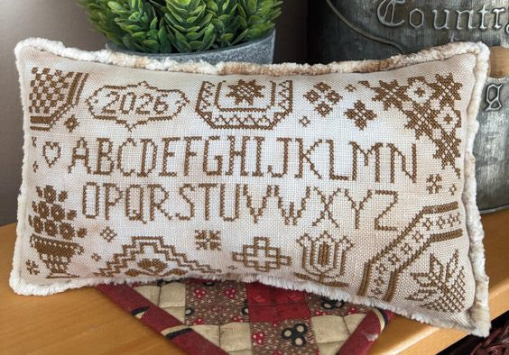 PREORDER Alphabet Sampler Quaker - Darlene D’Eon - Cross Stitch Pattern