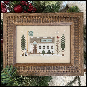 Winterville Town Hall - Little House Needleworks - Cross Stitch Pattern