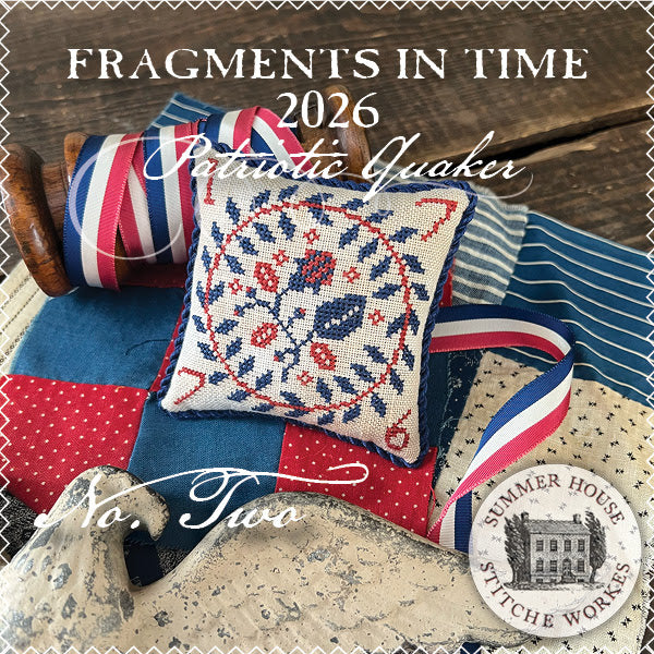 Fragments in time 2026 No. 2 - Summer House Stitch Workes - Cross Stitch Pattern