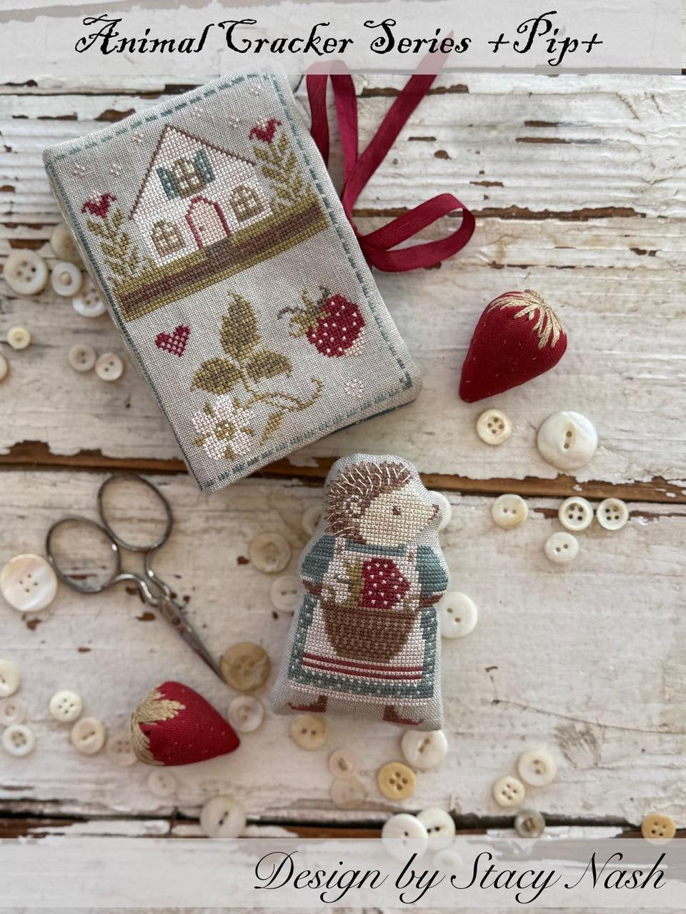 Pip, Animal Cracker - Stacy Nash - Cross Stitch Pattern