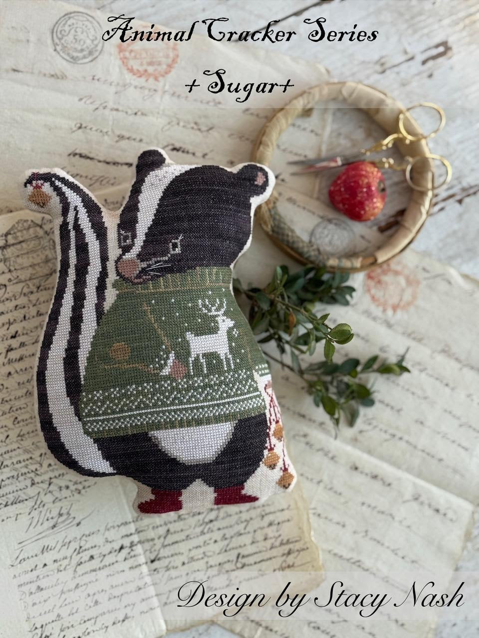 Sugar, Animal Cracker - Stacy Nash - Cross Stitch Pattern