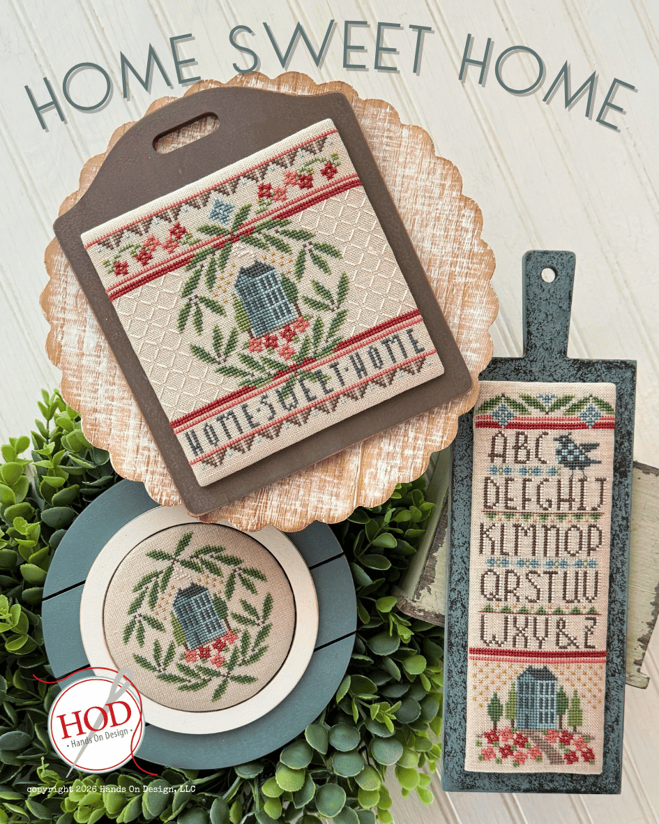 PREORDER - Home Sweet Home - Hands on Design - Cross Stitch Pattern