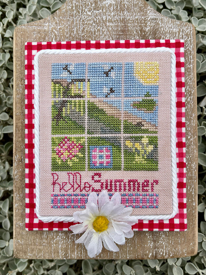 PREORDER Hello Summer - Jan Hicks - Cross Stitch Pattern