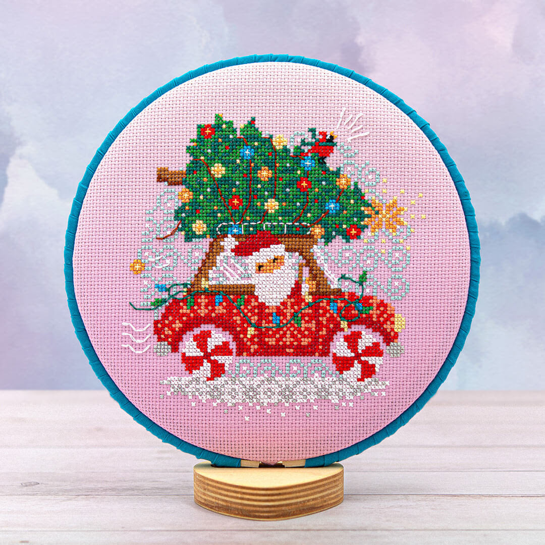 PREORDER Santa's Coming to Town - Counting Puddles - Cross Stitch Pattern