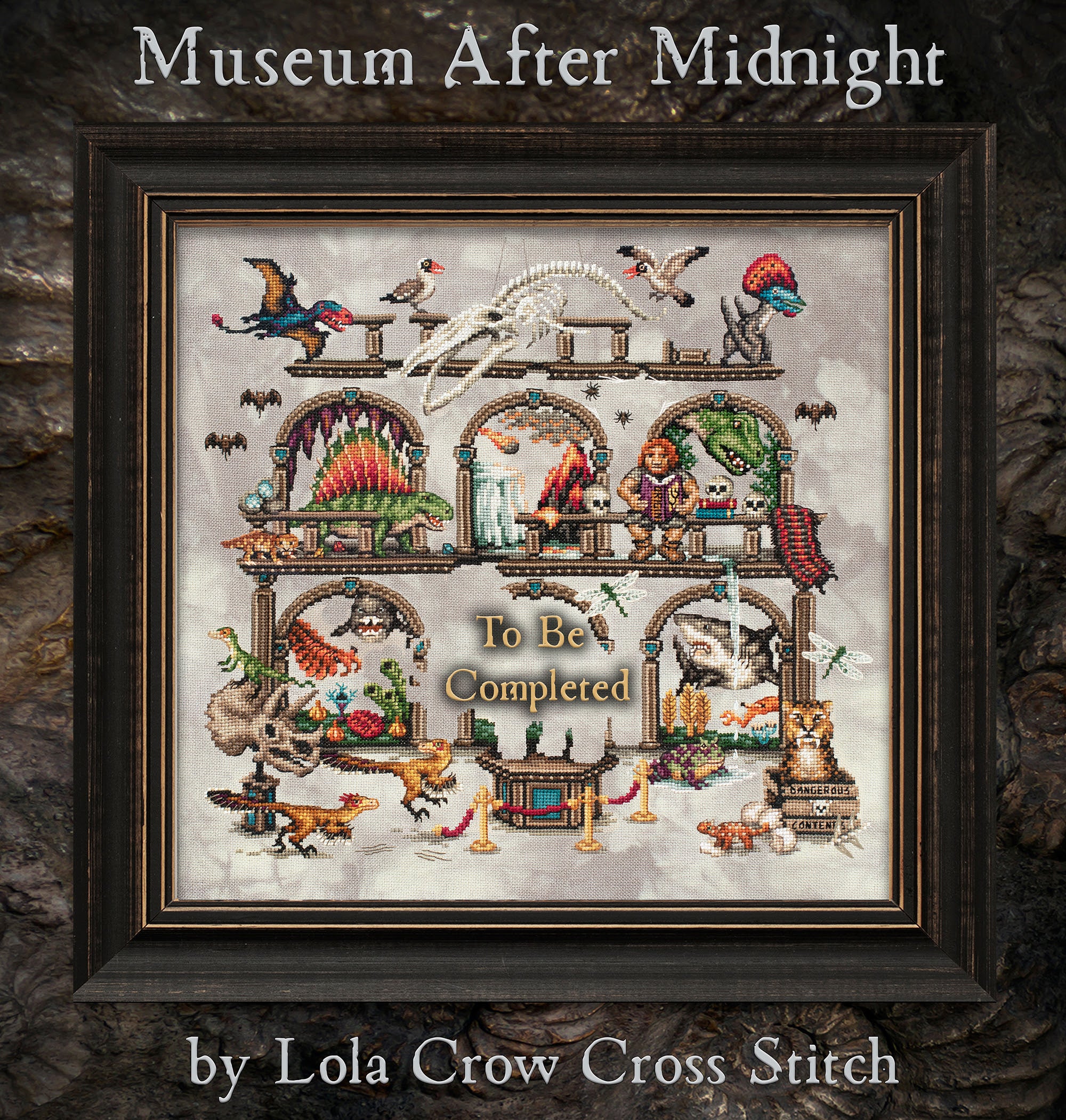 PREORDER Museum After Midnight - Lola Crow - Cross Stitch Pattern