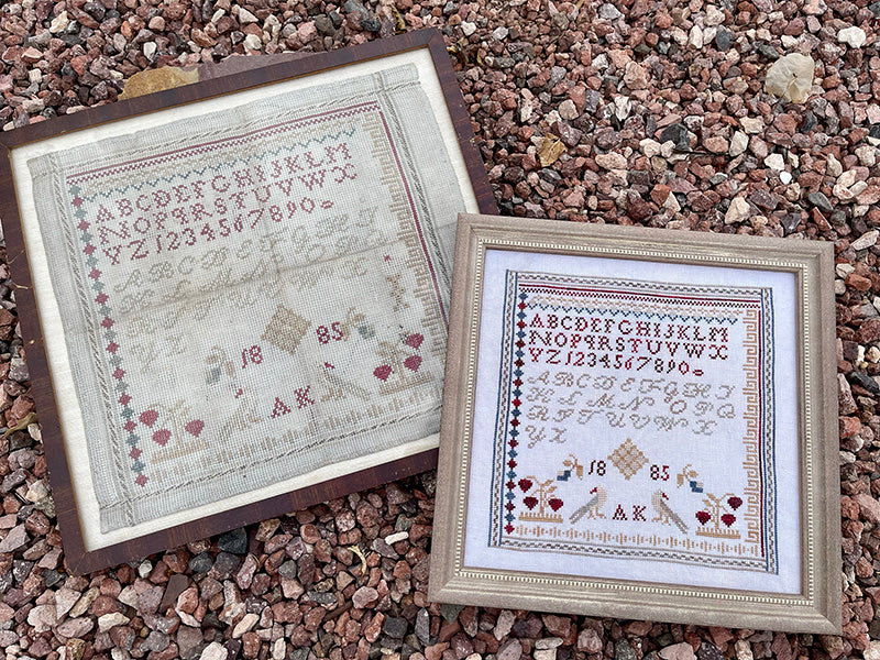 PREORDER AK 1885 - Jan Hicks - Cross Stitch Pattern, Needlecraft Patterns, The Crafty Grimalkin - A Cross Stitch Store