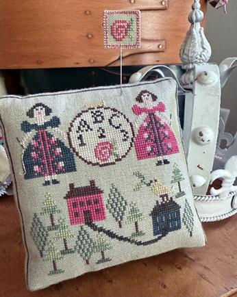 Stitched Together - Running with Needles and Scissors - Cross Stitch Pattern, Needlecraft Patterns, The Crafty Grimalkin - A Cross Stitch Store