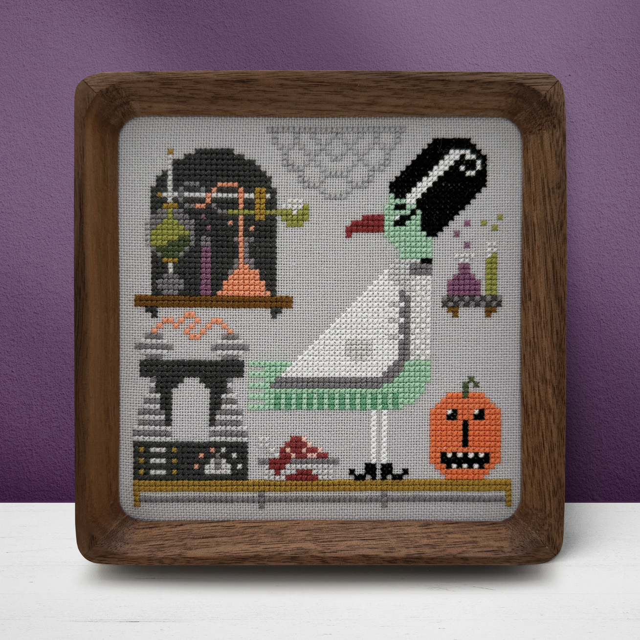 Trick or Tweet, Bea - Boomerang Stitches - Cross Stitch Pattern