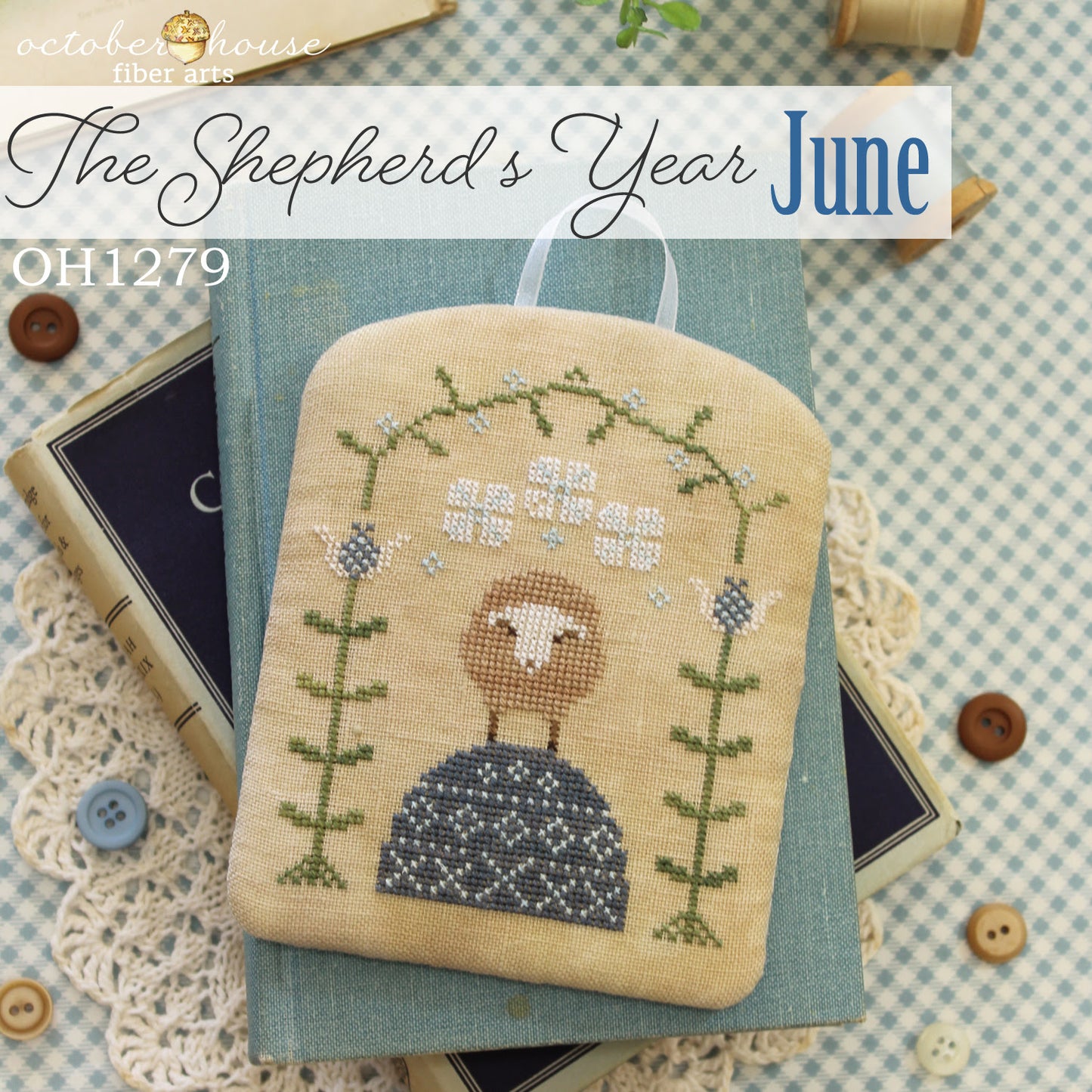 PREORDER The Shepherd's Year - June - October House Fiber Arts - Cross Stitch Pattern, Needlecraft Patterns, The Crafty Grimalkin - A Cross Stitch Store