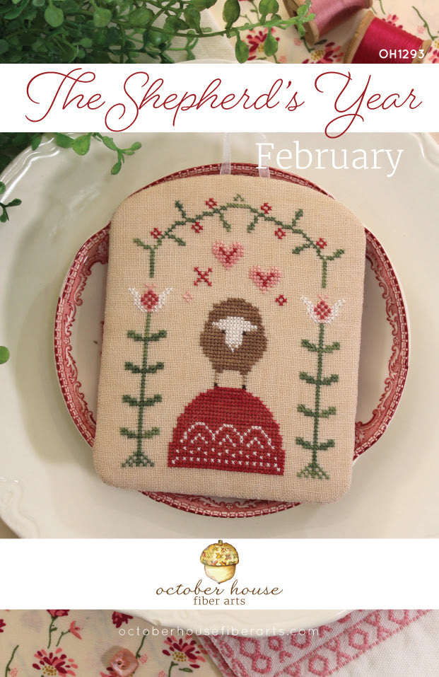 The Shepherd's Year - February - October House Fiber Arts - Cross Stitch Pattern