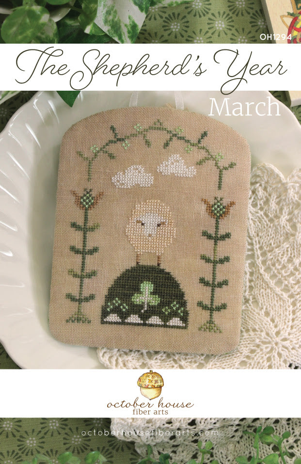 The Shepherd's Year - March - October House Fiber Arts - Cross Stitch Pattern