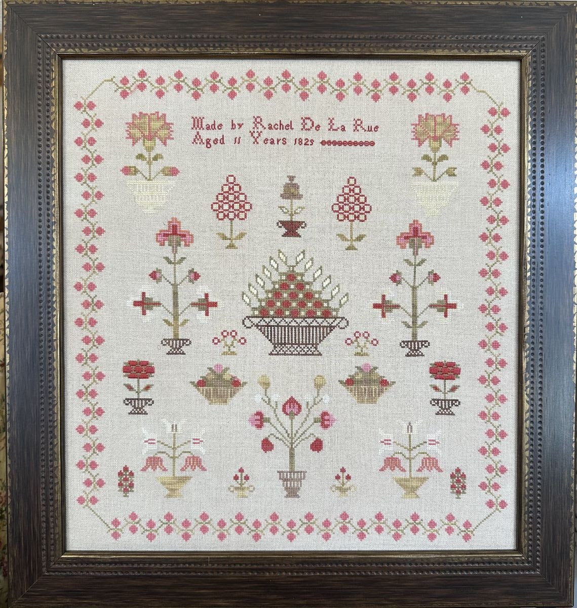 PREORDER Rachel de la Rue 1825 - Cross Stitch Antiques - Cross Stitch Pattern