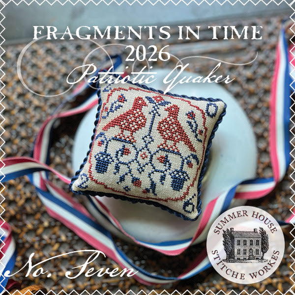 Fragments in time 2026 No. 7 - Summer House Stitch Workes - Cross Stitch Pattern