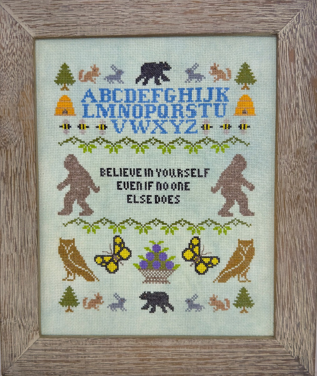 PRE-ORDER Journey Sampler - Sambrie Stitches - Cross Stitch Pattern, Needlecraft Patterns, The Crafty Grimalkin - A Cross Stitch Store