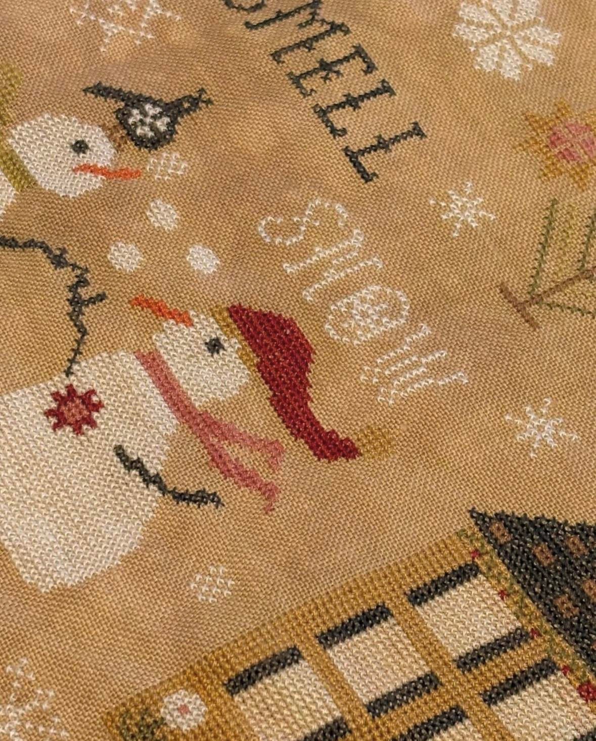 I Smell Snow - Pansy Patch - Cross Stitch Pattern