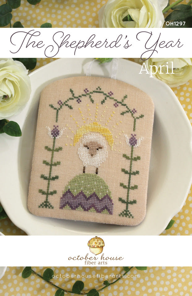 The Shepherd's Year - April - October House Fiber Arts - Cross Stitch Pattern