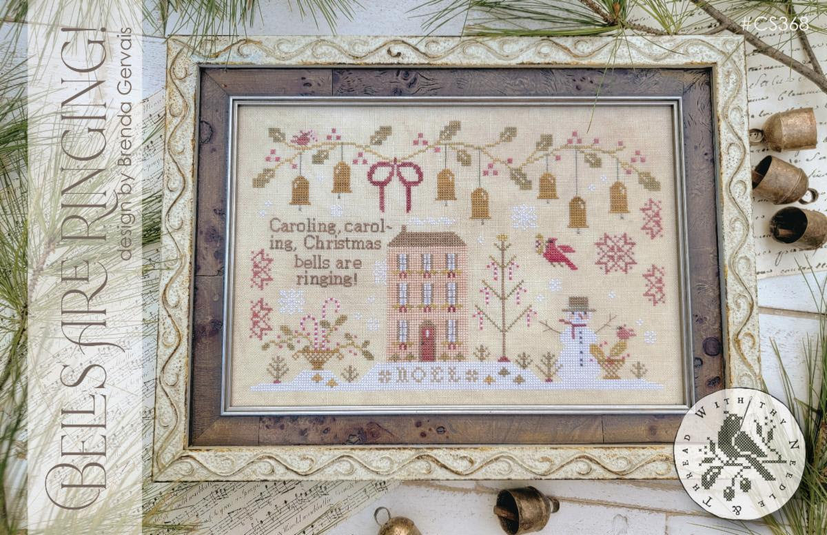 Bells Are Ringing! - With Thy Needle and Thread - Cross Stitch Pattern