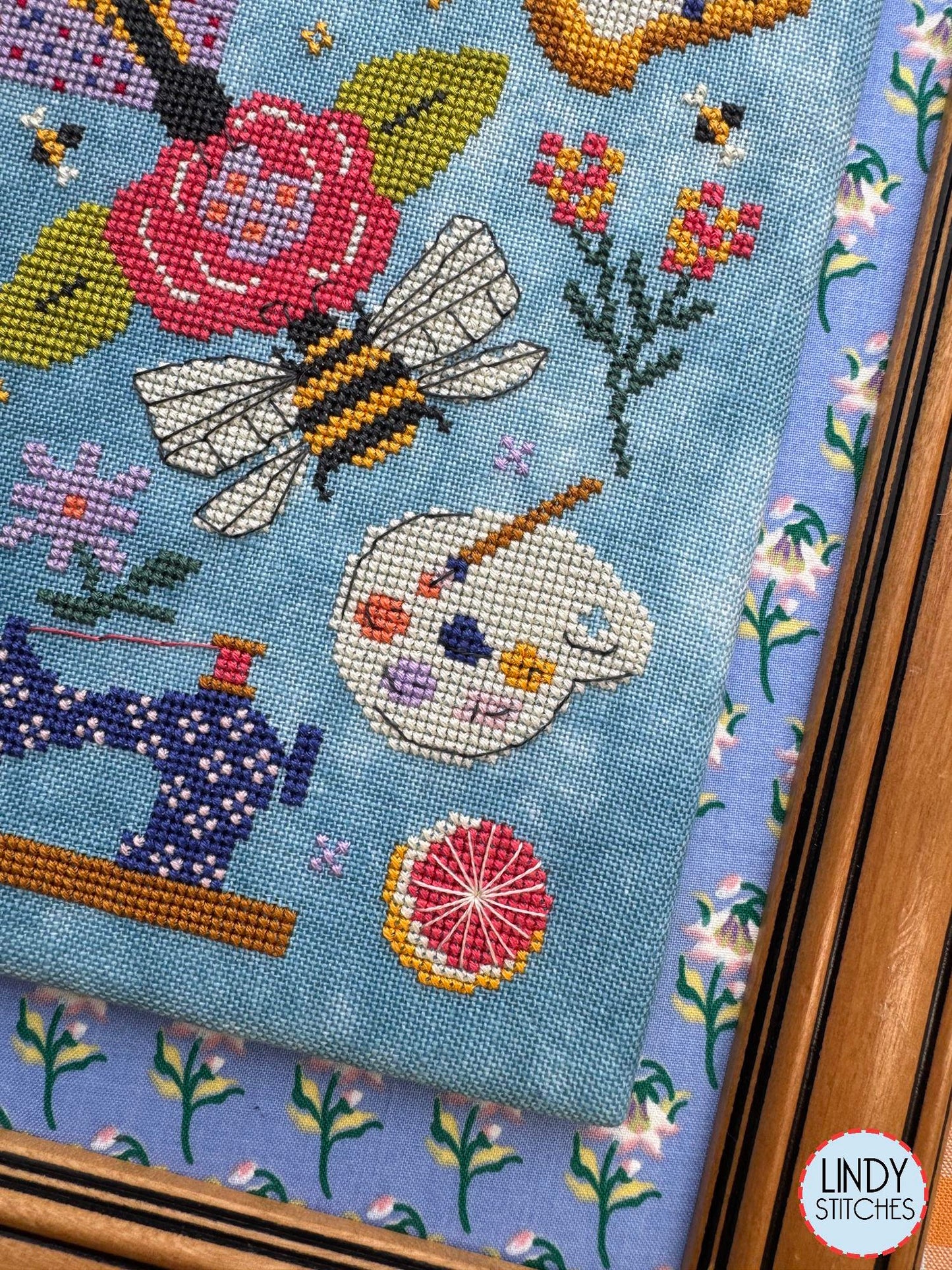 PREORDER Spring Trinkets - Lindy Stitches - Cross Stitch Pattern