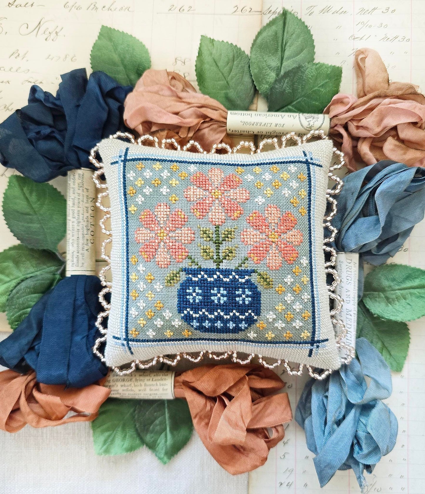 PREORDER Sun Soaked - Hello From Liz Mathews - Cross Stitch Pattern, Needlecraft Patterns, The Crafty Grimalkin - A Cross Stitch Store