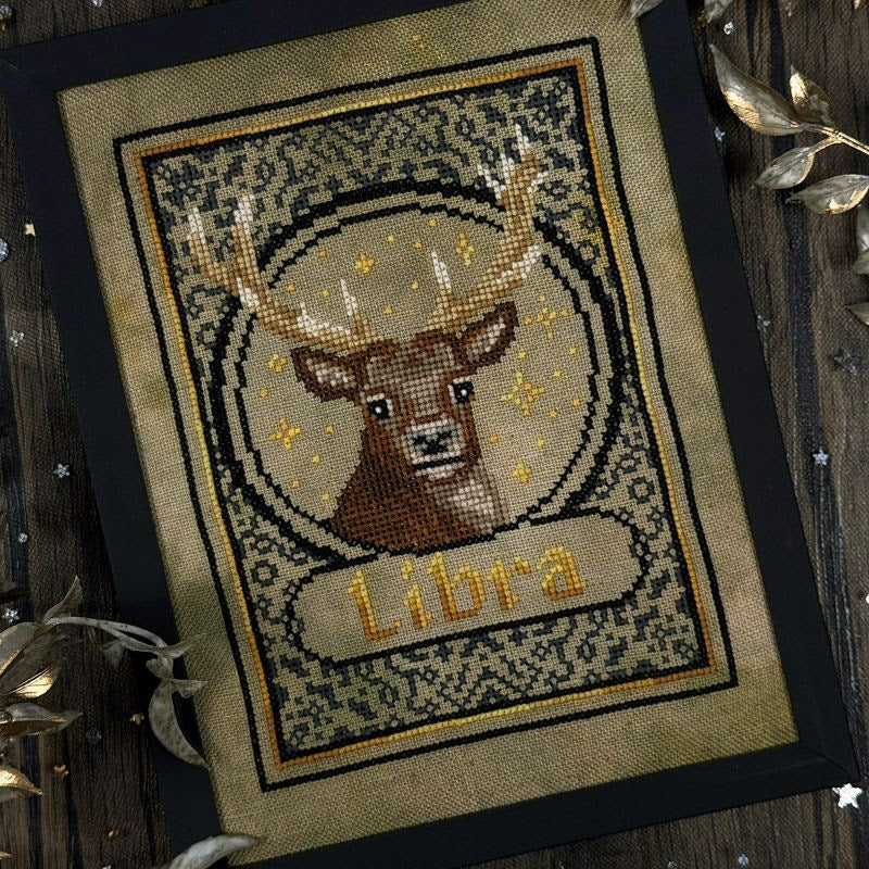 PREORDER Zodiac Libra - Stitch Crypt - Cross Stitch Pattern