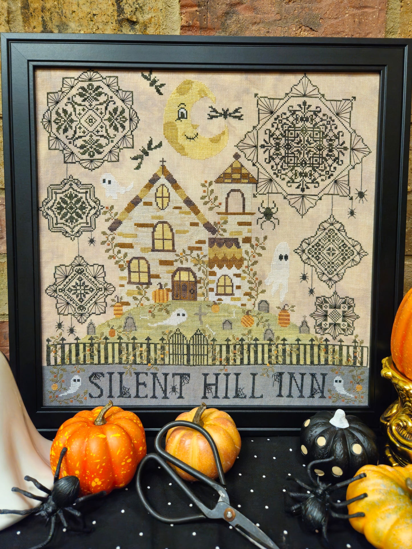 PREORDER Silent Hill Inn - Quaintrose Needlearts - Cross Stitch Pattern