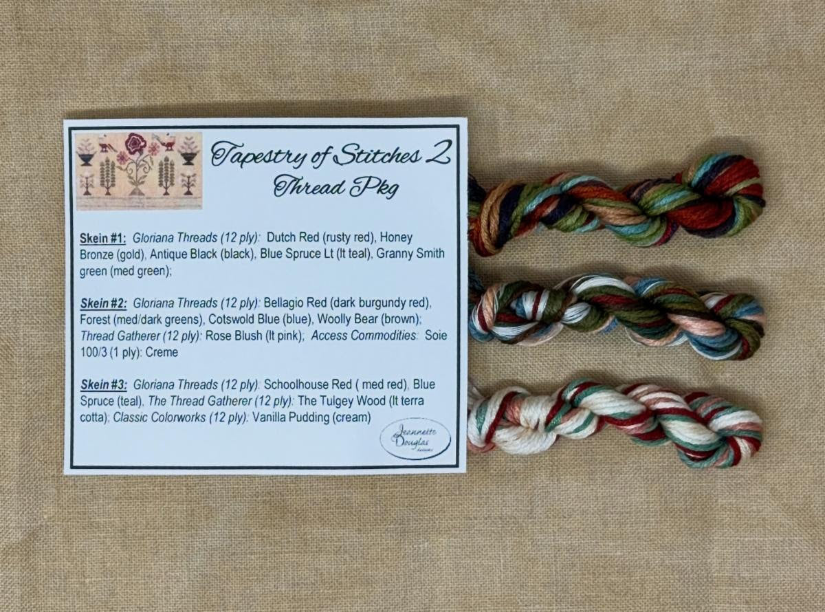 Tapestry of Stitches 2 - Jeannette Douglas Designs - Cross Stitch Pattern