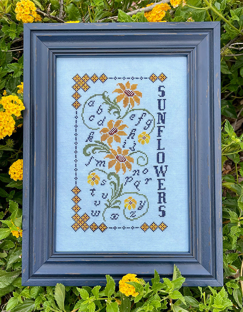 Sunflower Medley Jan Hicks Cross Stitch Pattern The Crafty