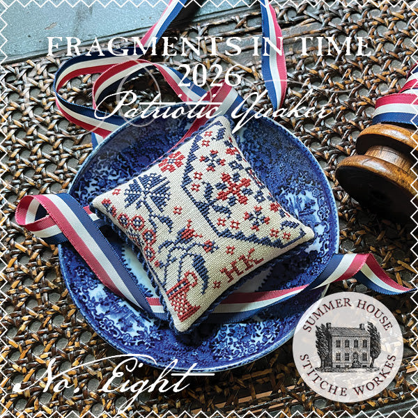 Fragments in time 2026 No. 8 - Summer House Stitch Workes - Cross Stitch Pattern