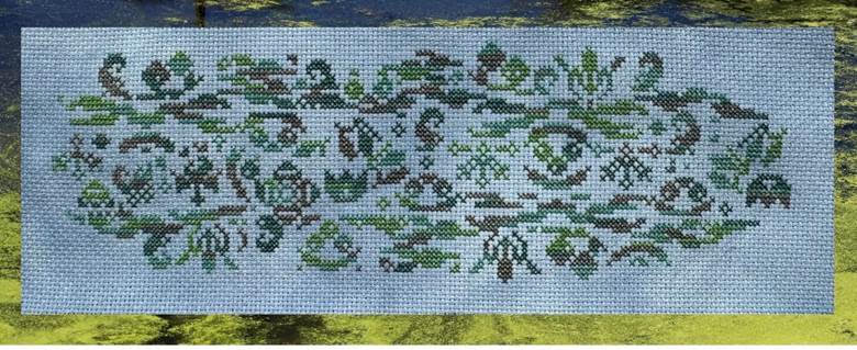 PREORDER Reflections of Algae - Rebel Stitcher - Cross Stitch Pattern