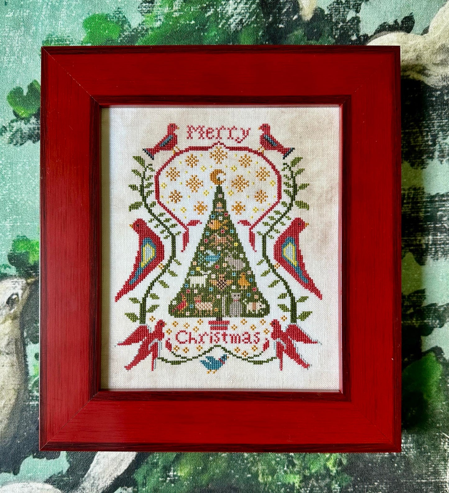 PREORDER Merry Christmas - Kathy Barrick - Cross Stitch Pattern