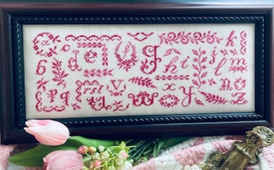 PREORDER Le Petite Lettres - JBW Designs - Cross Stitch Pattern, Needlecraft Patterns, The Crafty Grimalkin - A Cross Stitch Store