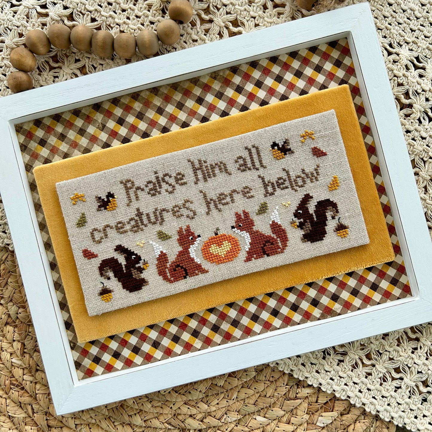 Autumn Doxology - Sweet Wing Studio - Cross Stitch Pattern