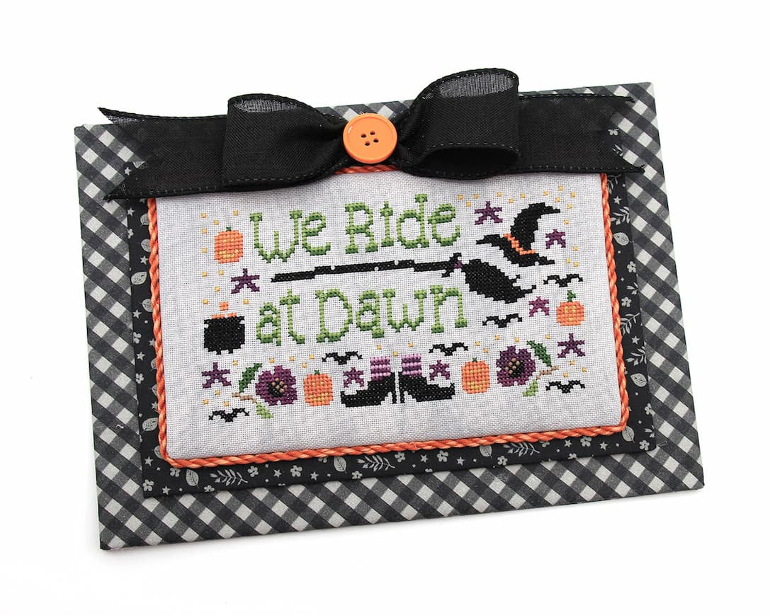 Broom Squad - Cherry Hill Stitchery - Cross Stitch Pattern, Needlecraft Patterns, The Crafty Grimalkin - A Cross Stitch Store