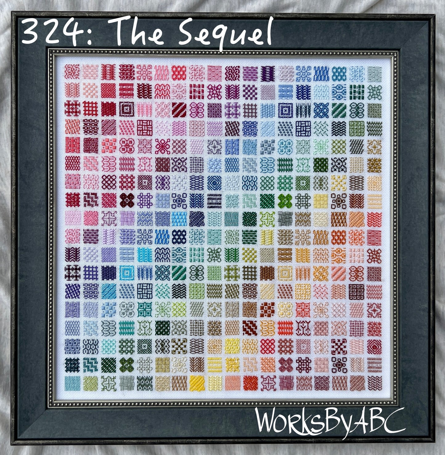 PREORDER 324: The Sequel - Works by ABC - Cross Stitch Pattern, Needlecraft Patterns, The Crafty Grimalkin - A Cross Stitch Store