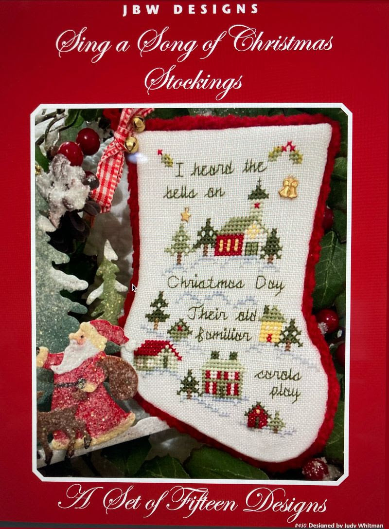 Sing a Song Stocking Collection #450 - JBW Designs - Cross Stitch Pattern