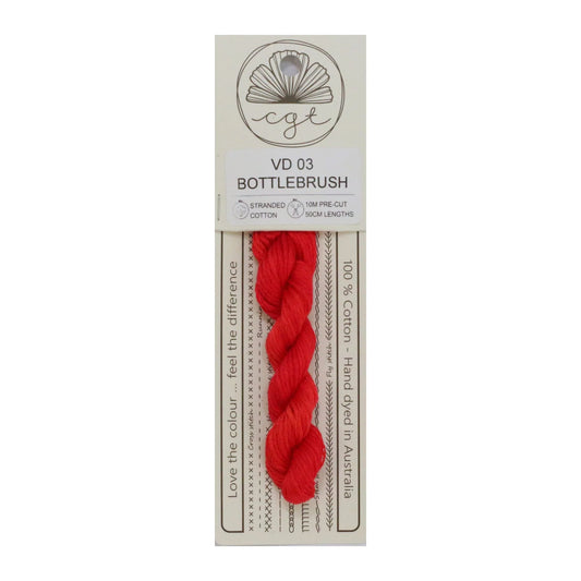 Bottlebrush VD 03- Cottage Garden Threads, Thread & Floss, The Crafty Grimalkin - A Cross Stitch Store