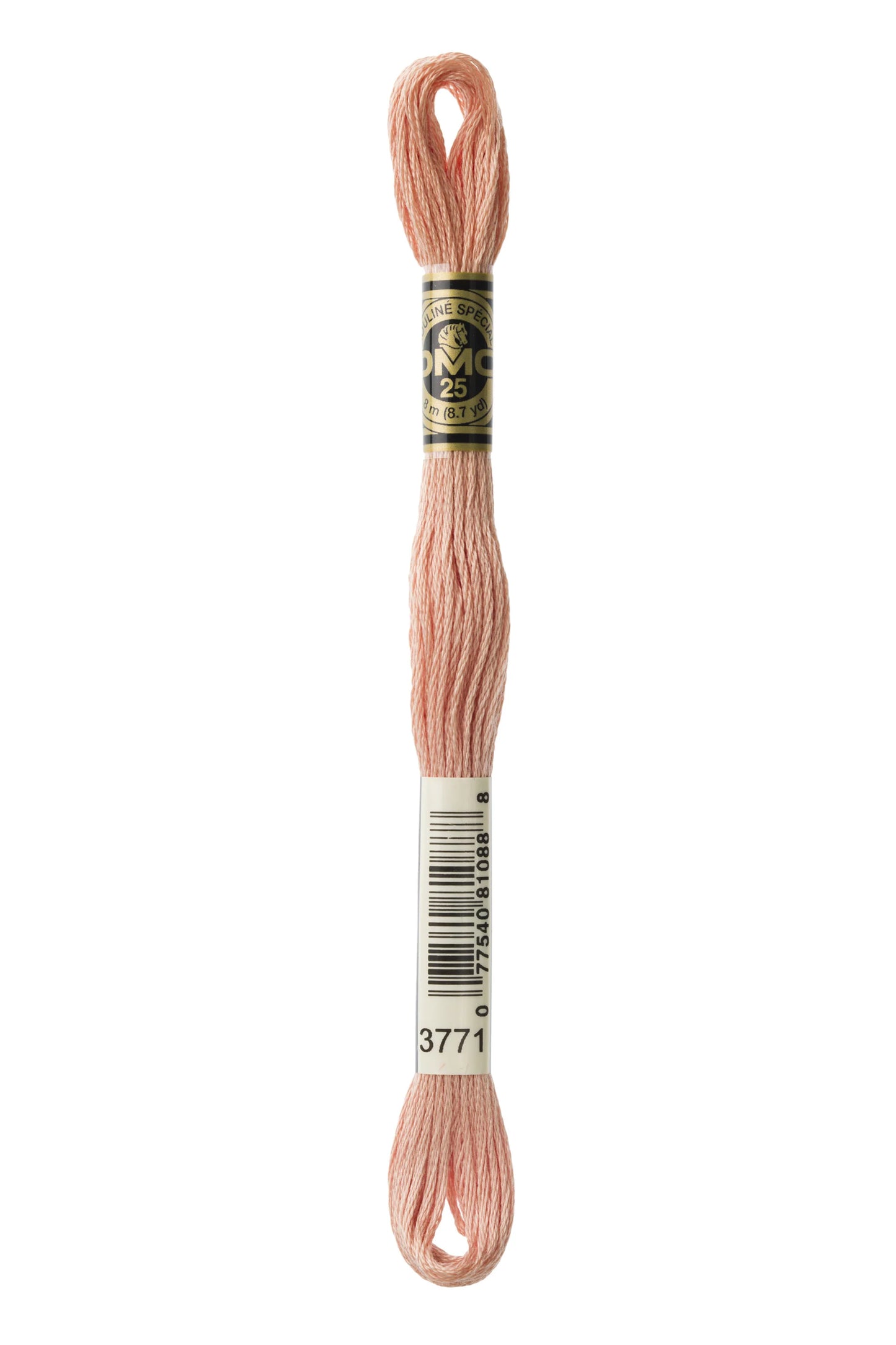 DMC 3771 - Peach - Dark - DMC 6 Strand Embroidery Thread, Thread & Floss, Thread & Floss, The Crafty Grimalkin - A Cross Stitch Store