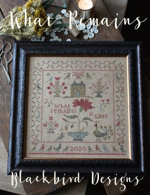 What Remains - Blackbird Designs, Needlecraft Patterns, Needlecraft Patterns, The Crafty Grimalkin - A Cross Stitch Store