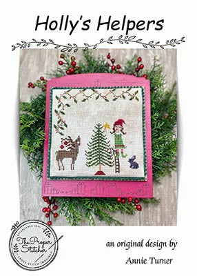 Holly's Helpers - The Proper Stitcher - Cross Stitch Pattern, Needlecraft Patterns, The Crafty Grimalkin - A Cross Stitch Store
