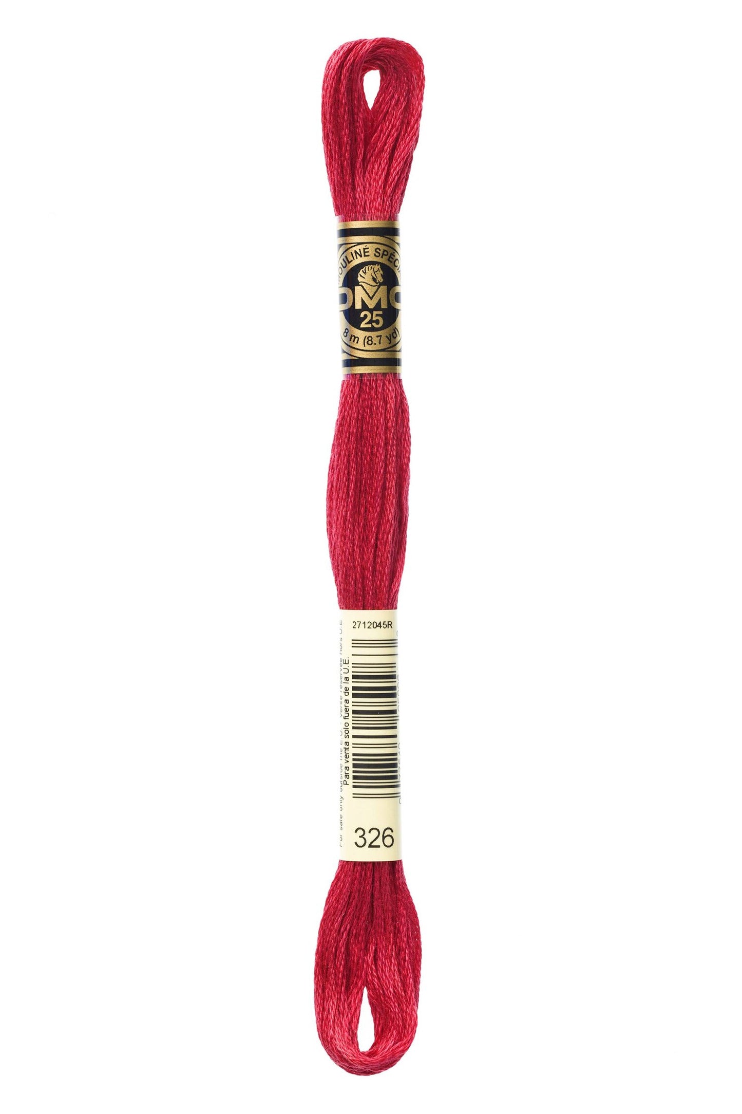 DMC 326 - Rose - Very Dark - DMC 6 Strand Embroidery Thread, Thread & Floss, Thread & Floss, The Crafty Grimalkin - A Cross Stitch Store
