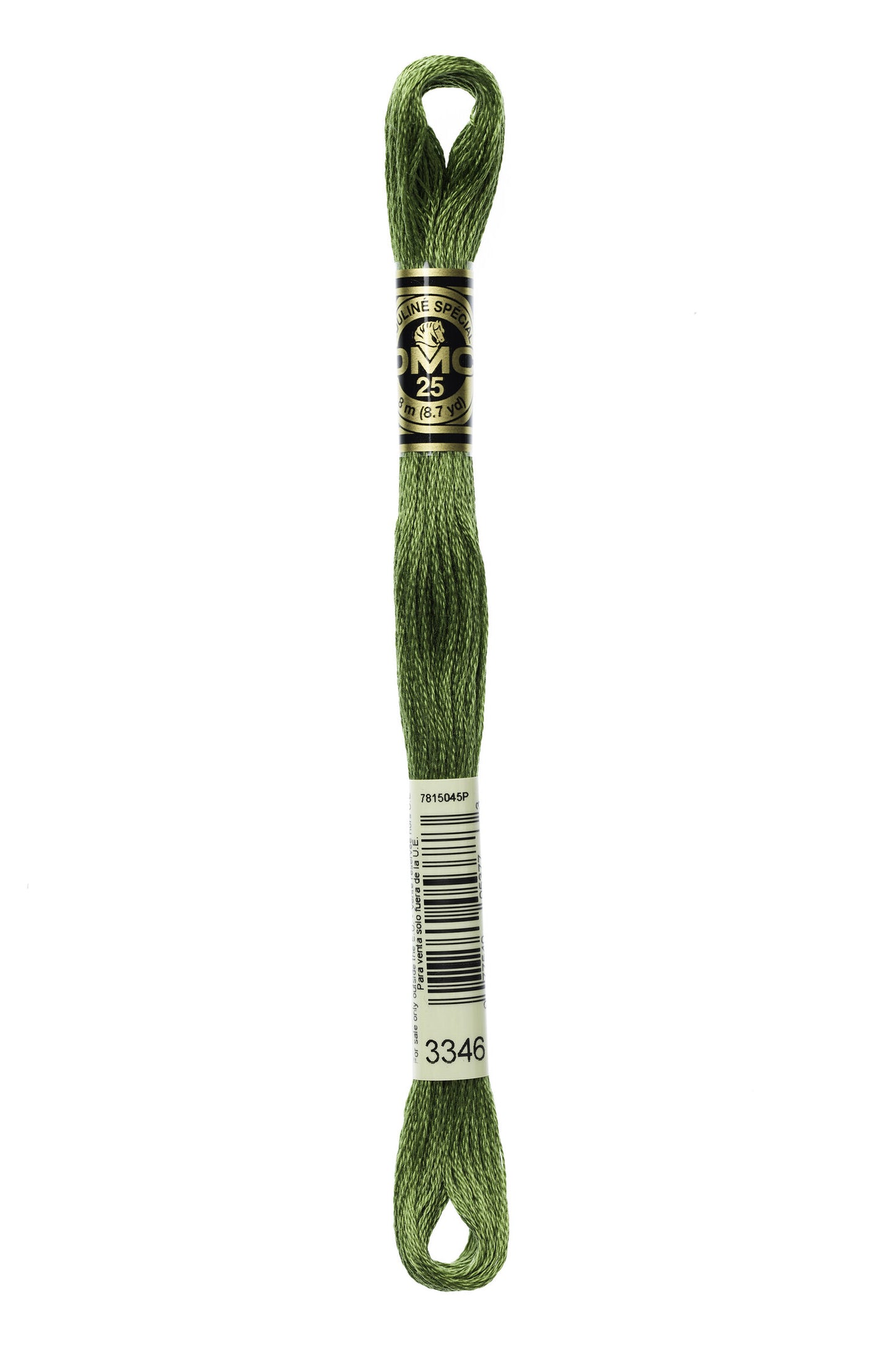 DMC 3346 - Hunter Green - DMC 6 Strand Embroidery Thread, Thread & Floss, Thread & Floss, The Crafty Grimalkin - A Cross Stitch Store