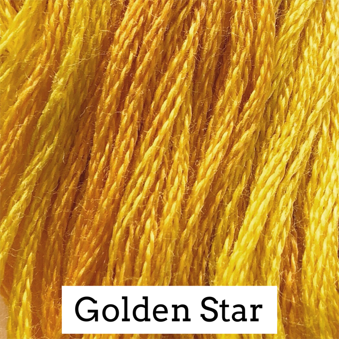 Golden Star - Classic Colorworks Cotton Thread - Floss, Thread & Floss, Thread & Floss, The Crafty Grimalkin - A Cross Stitch Store