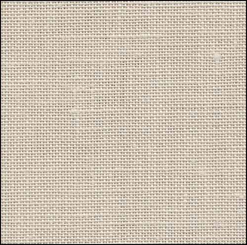 40 Count Zweigart Newcastle Linen - Flax - Cross Stitch Fabric