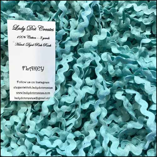Flakey Rick Rack - Lady Dots Creates Finishing Trims