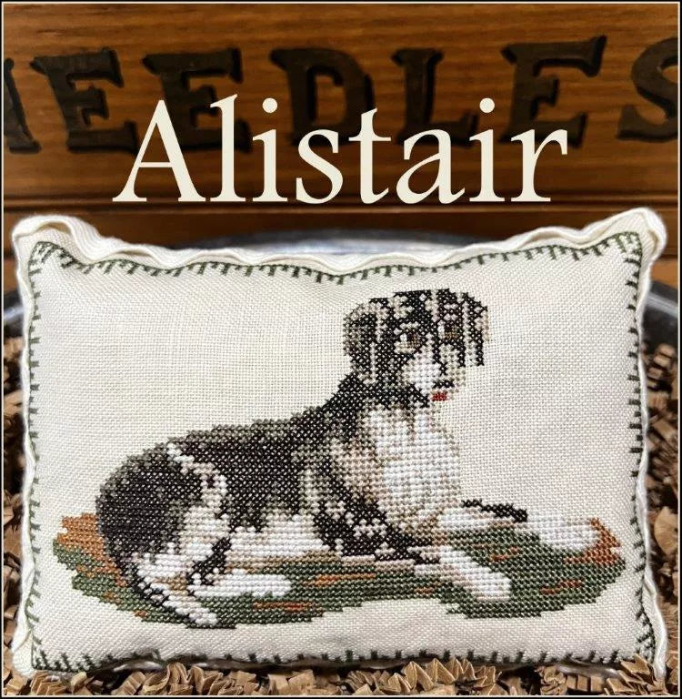 PRE-ORDER - Alistair - The Scarlett House - Cross Stitch Pattern, Needlecraft Patterns, The Crafty Grimalkin - A Cross Stitch Store