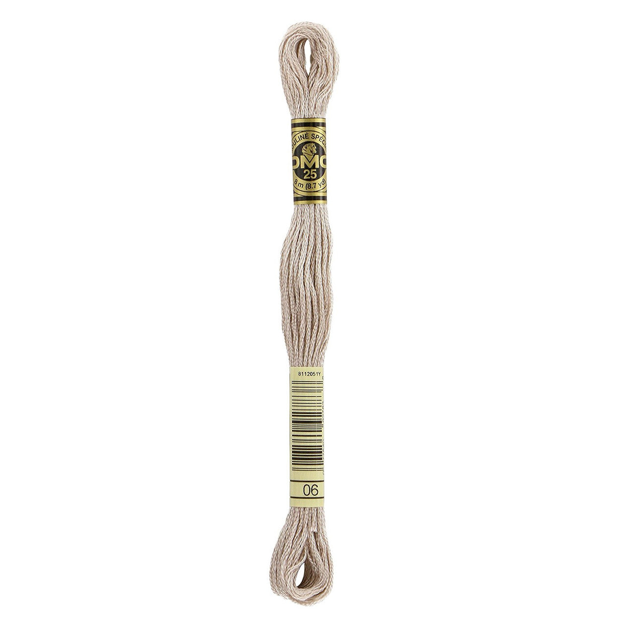 DMC 06 - Driftwood - Medium Light - DMC 6 Strand Embroidery Thread, Thread & Floss, Thread & Floss, The Crafty Grimalkin - A Cross Stitch Store