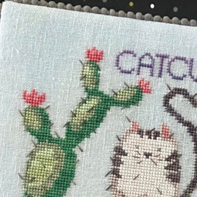 Catcus - Dirty Annie's - Cross Stitch Pattern, Needlecraft Patterns, Needlecraft Patterns, The Crafty Grimalkin - A Cross Stitch Store