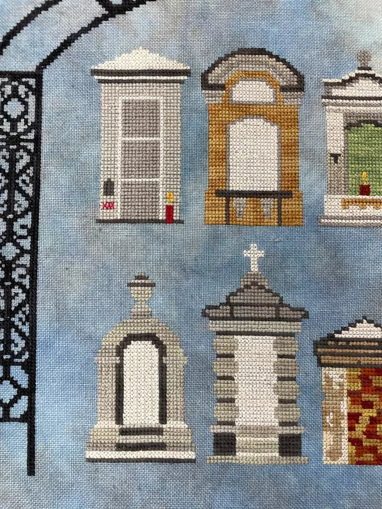 City of the Dead - Dirty Annie's - Cross Stitch Pattern, Needlecraft Patterns, Needlecraft Patterns, The Crafty Grimalkin - A Cross Stitch Store