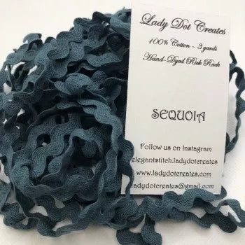 Sequoia Rick Rack - Lady Dots Creates Finishing Trims, Ribbons & Trim, The Crafty Grimalkin - A Cross Stitch Store