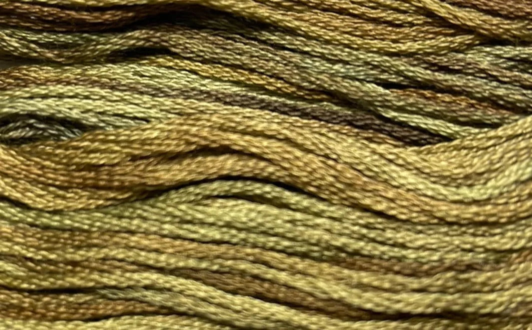 Tortoise Shell - Gentle Arts Cotton Thread - 5 yard Skein - Cross Stitch Floss, Thread & Floss, Thread & Floss, The Crafty Grimalkin - A Cross Stitch Store